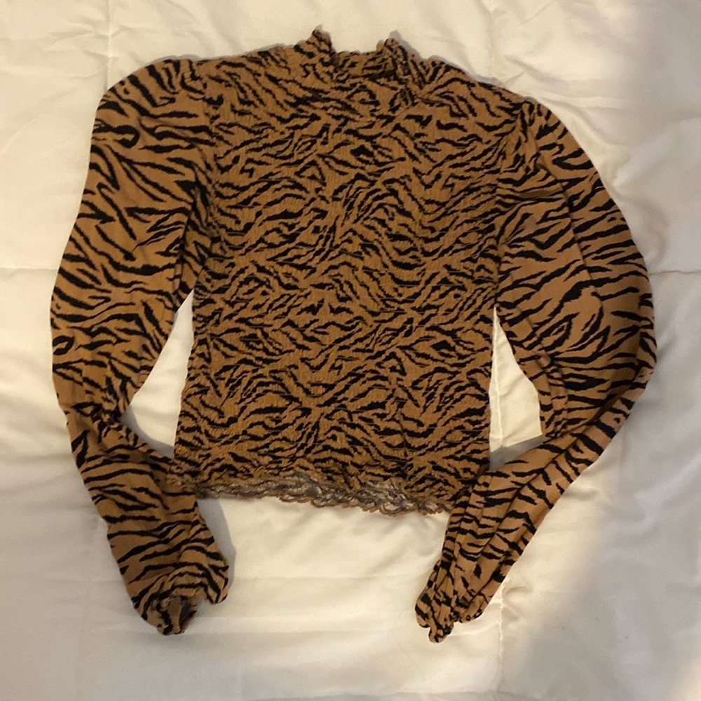 Animal Print Blouse